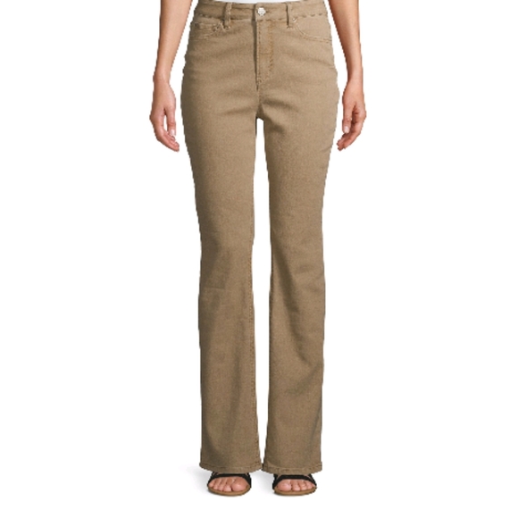 Time and Tru Bootcut Khaki Jeans | Sizes 8, 14, 18, 20P | Brand New NWT - Picture 2 of 6